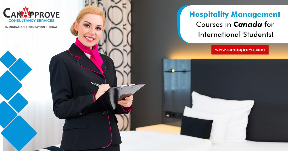 Hospitality Management Courses in Canada Nov 26