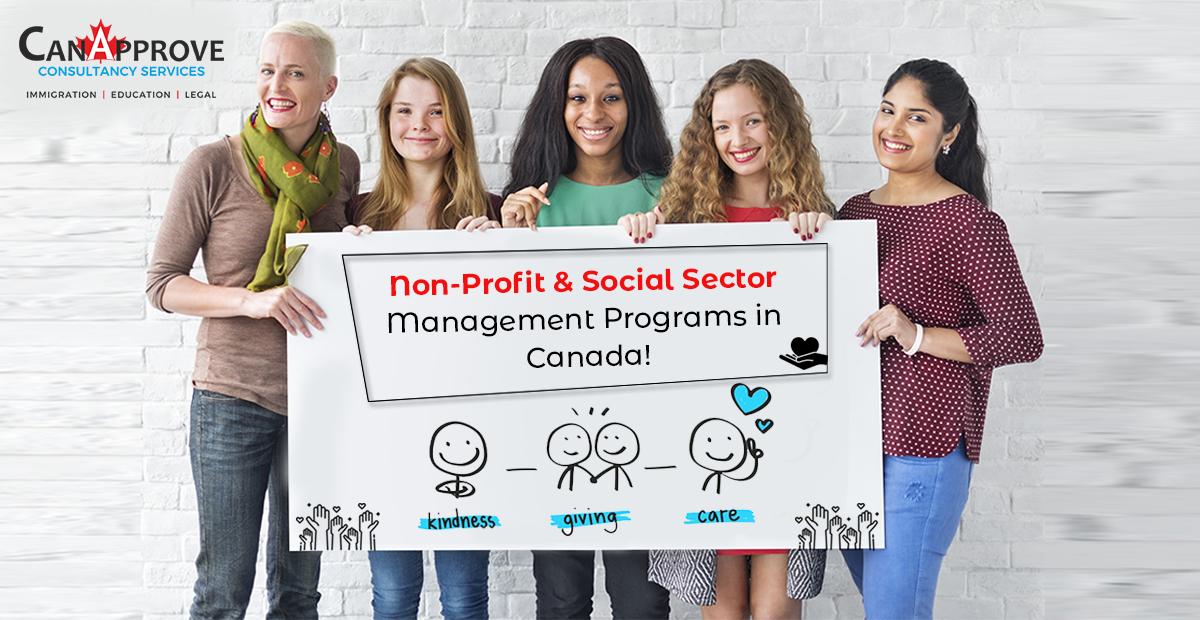 Non – Profit and Social Sector Management Programs in Canada!