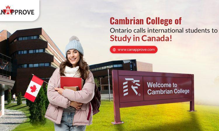 Study in Canada - Cambrian College