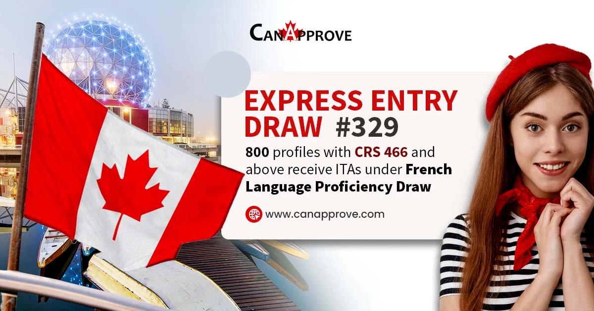 express entry draw 329